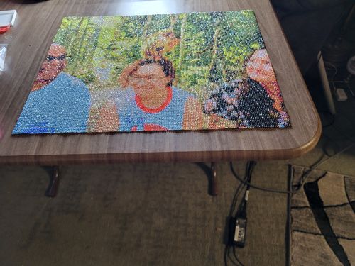 Customer photo review of Your Advanced Custom Diamond Painting Kit - Premium Quality