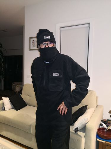 Customer photo review of 6 Piece Winter Clothing Kit (Black)