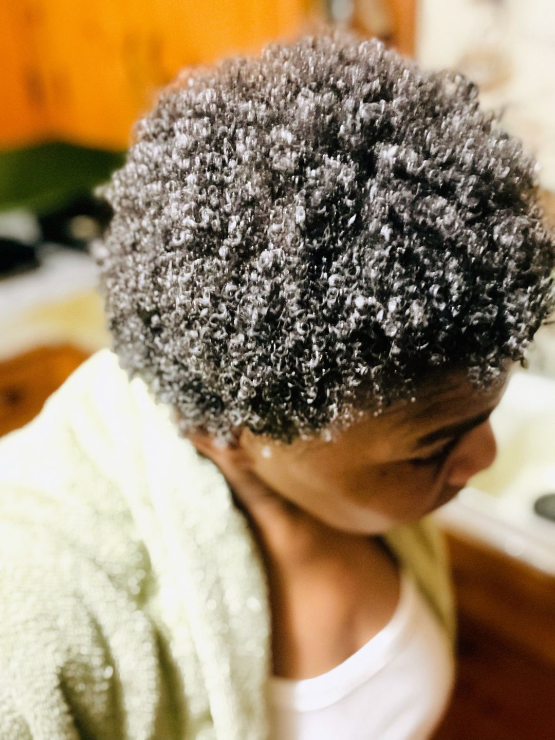 Customer photo review of Leave In Conditioner - Pineapple Potion