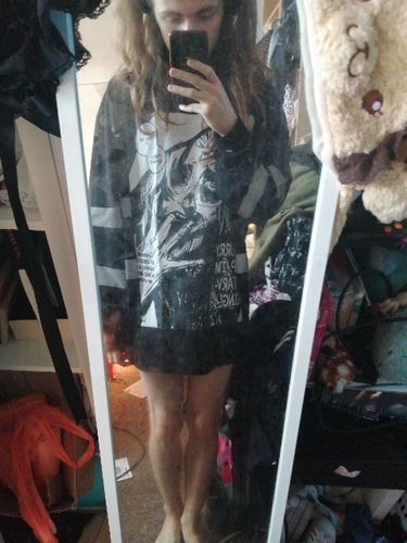 Customer photo review of Harajuku Style Tokyo Ghoul Seidou Takizawa Long Sleeve Shirt