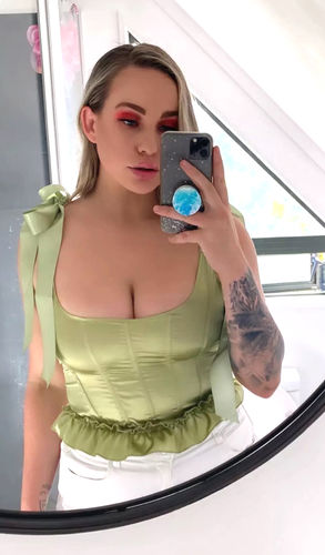 Customer photo review of Fairycore Corset Top