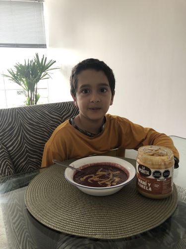 Customer photo review of Mantequilla de Maní y Panela 410g