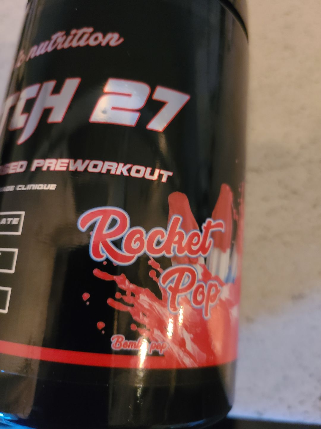 Customer photo review of TC Nutrition - Batch 27 Pre Workout 360g