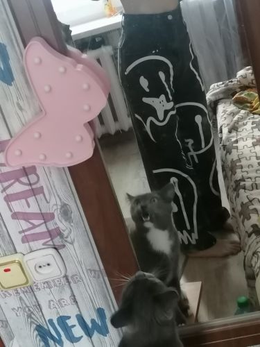 Customer photo review of Harajuku Street Smiley Face Style Jeans