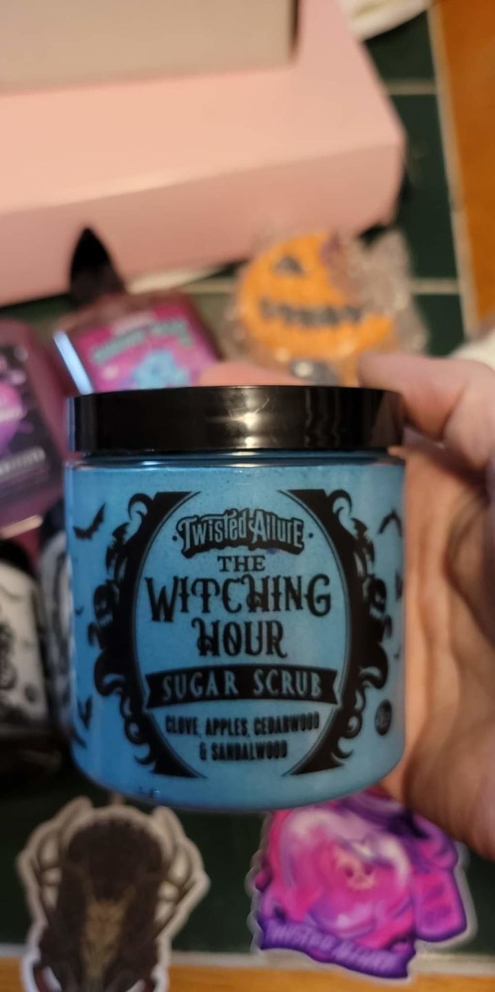 Customer photo review of The Witching Hour  Sugar Scrub