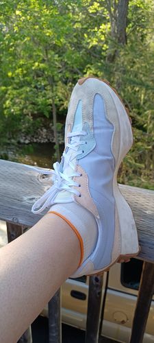 Customer photo review of J.B. Field's Athletic "Triangle Mesh" Ankle Bamboo Sock 3PK