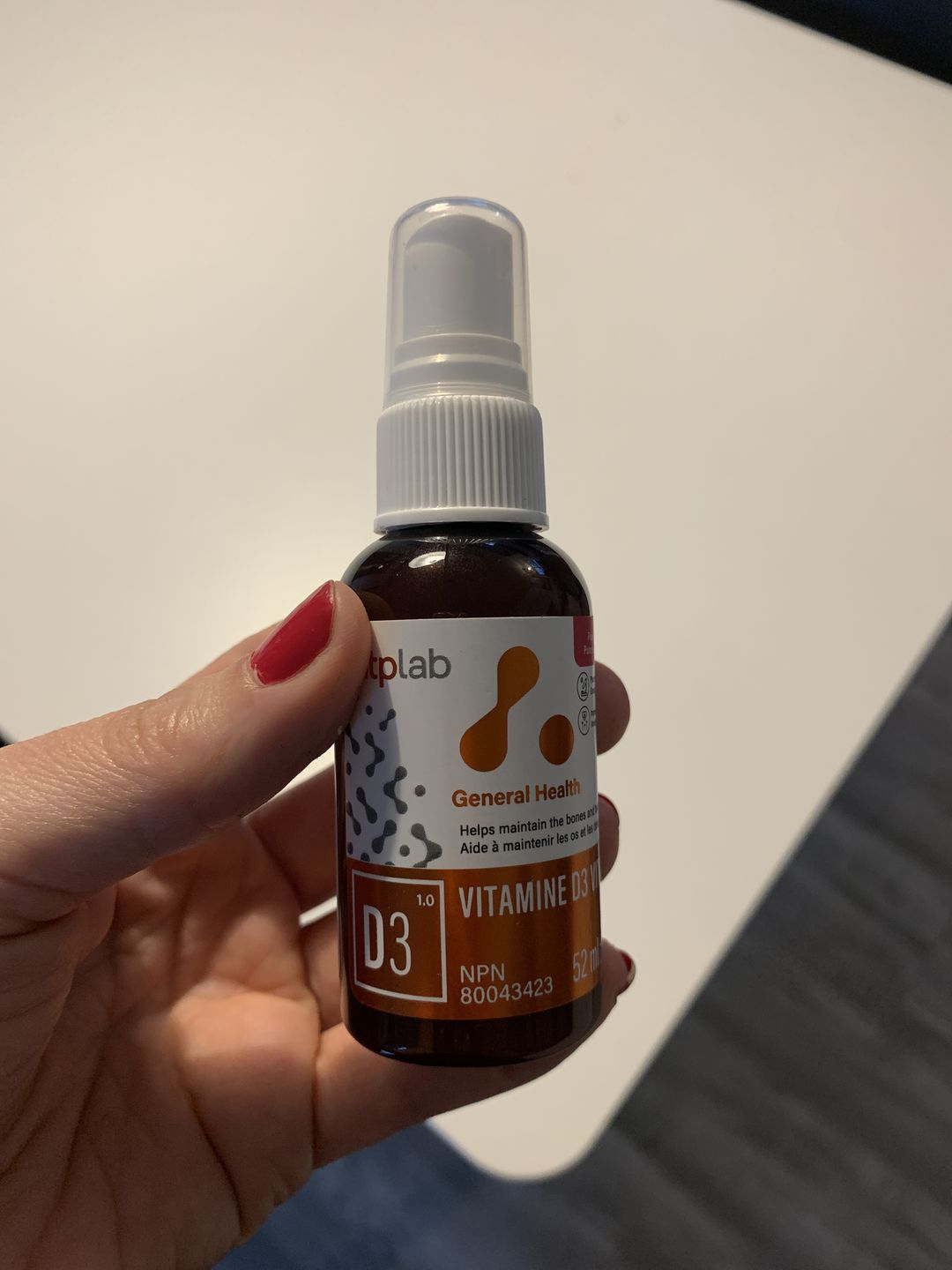 Customer photo review of ATP Lab - Vitamine D3 (vaporisateur) Fruit punch 52ml