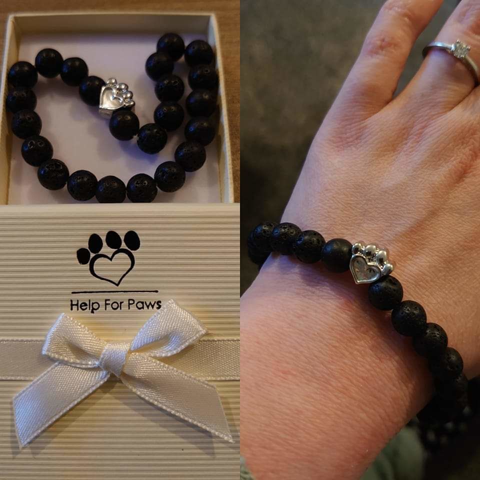 Customer photo review of Help For Paws™ Bracelet In Black