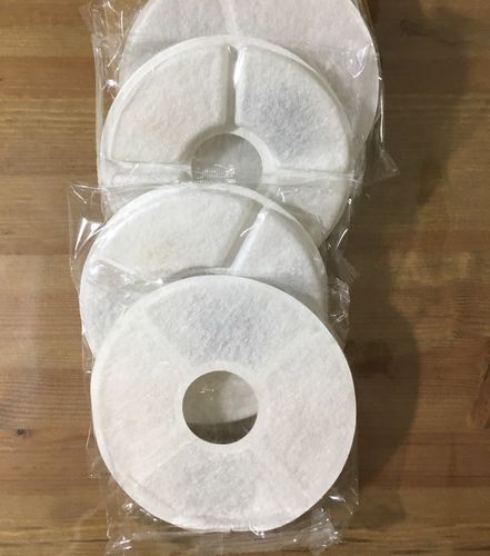 Customer photo review of Cat Flower Fountain Replacement Filters - 4 Pack