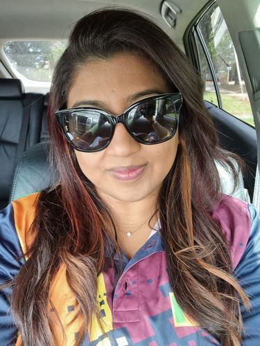 Customer photo review of Grace Delicate Pearl Necklace