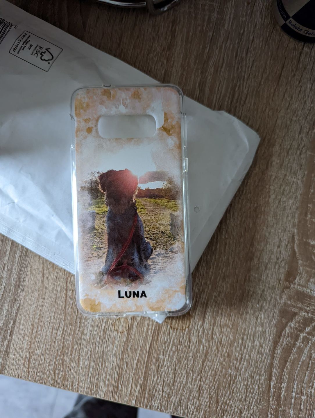 Customer photo review of Wasserfarbenrahmen - Individuelle Handyhülle