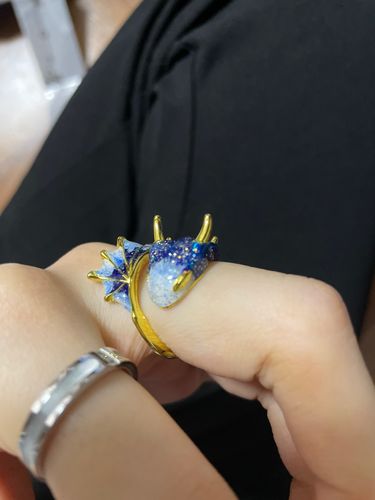 Customer photo review of Ring des Schutzdrachens