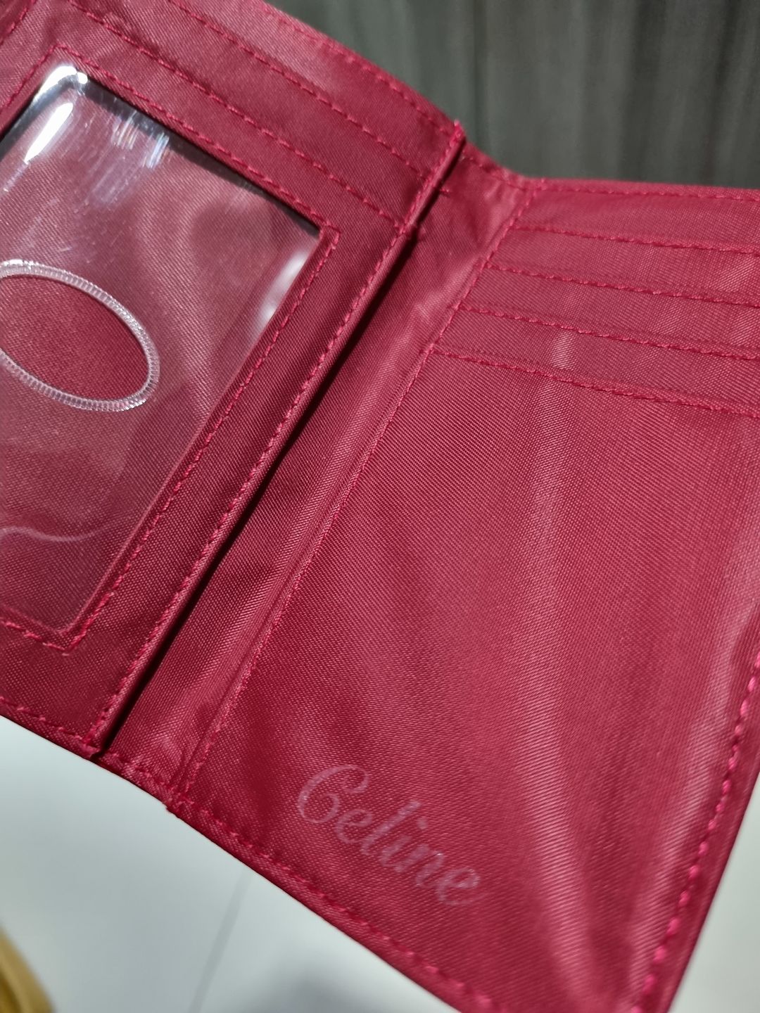 Customer photo review of Leather Trixie Cherry