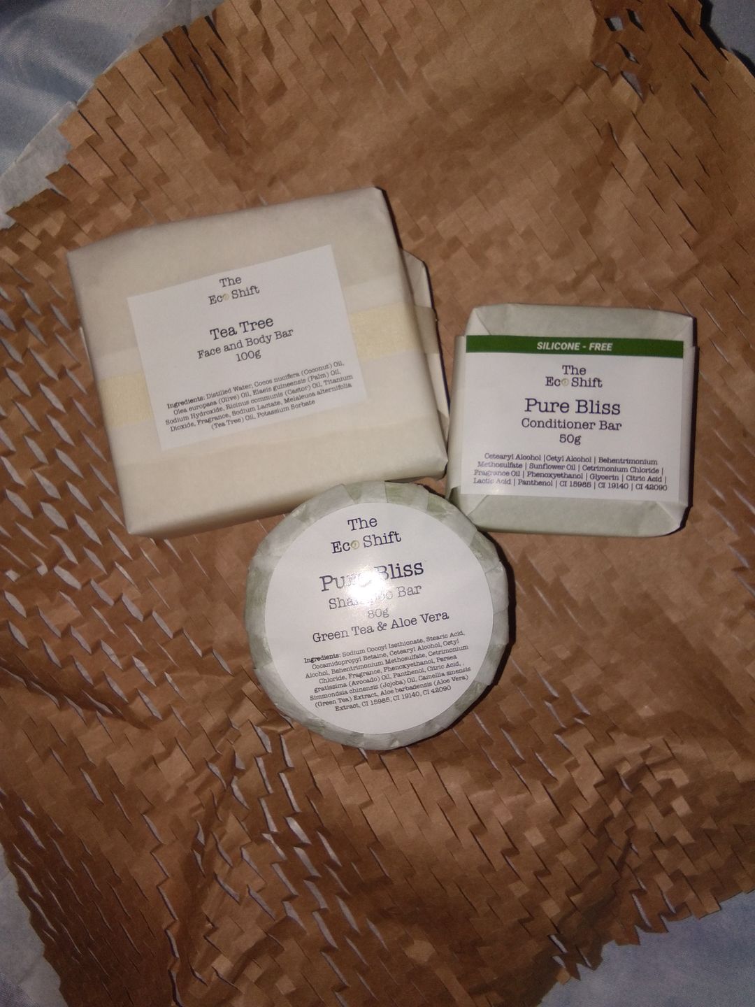 Customer photo review of Pure Bliss | Shampoo Bar