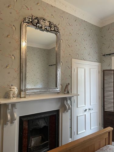 Customer photo review of Phoebe Wallpaper - 3 Colours