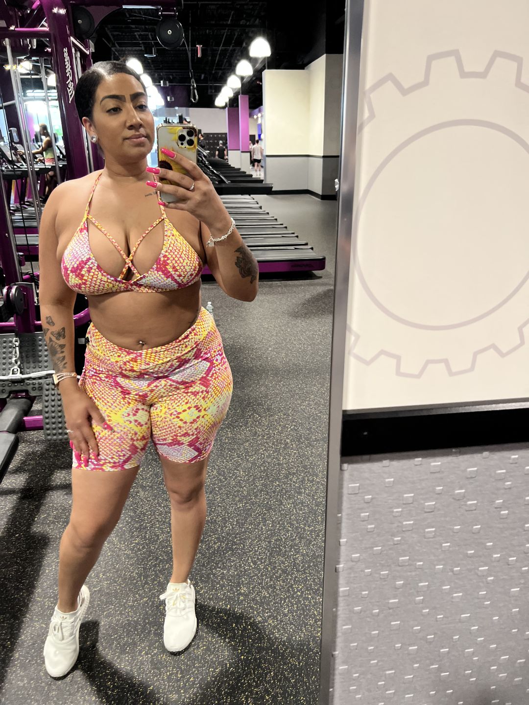 Customer photo review of Pink Lemonade Strappy Bra