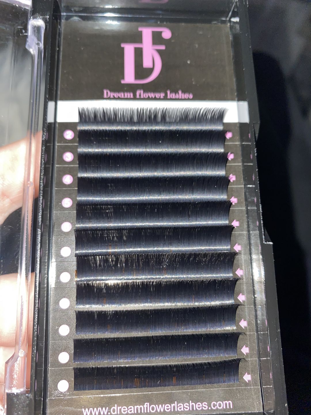 Customer photo review of Classic Eyelash Extension 0.15mm