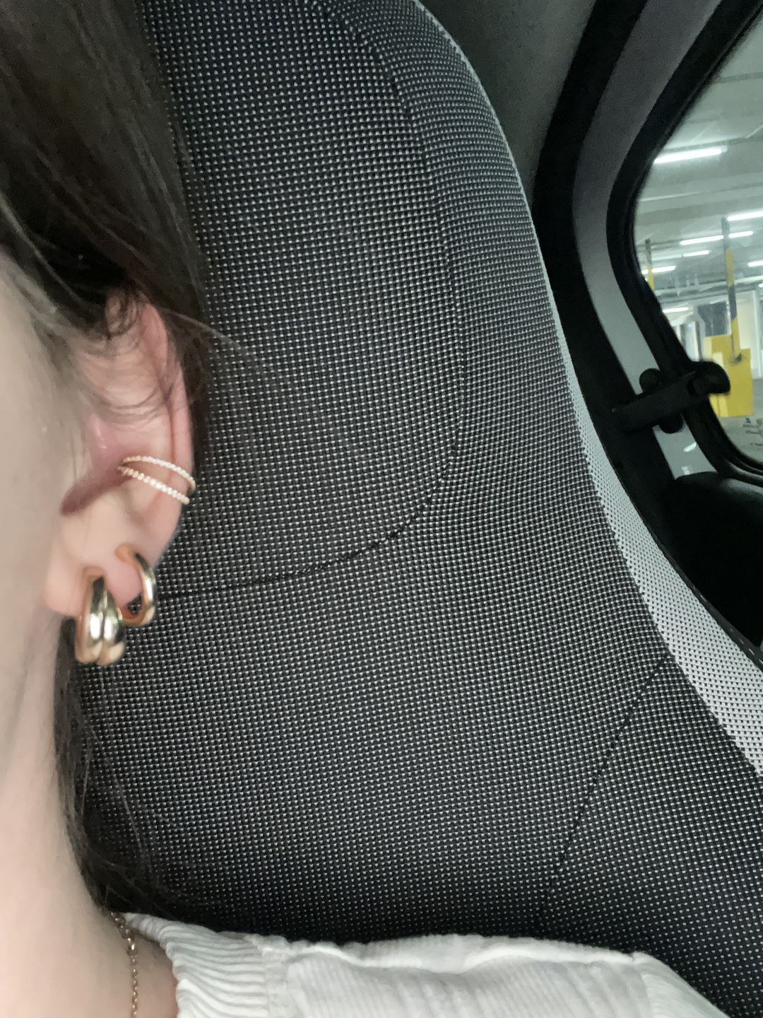 Customer photo review of Double Clicker Piercing | Titan