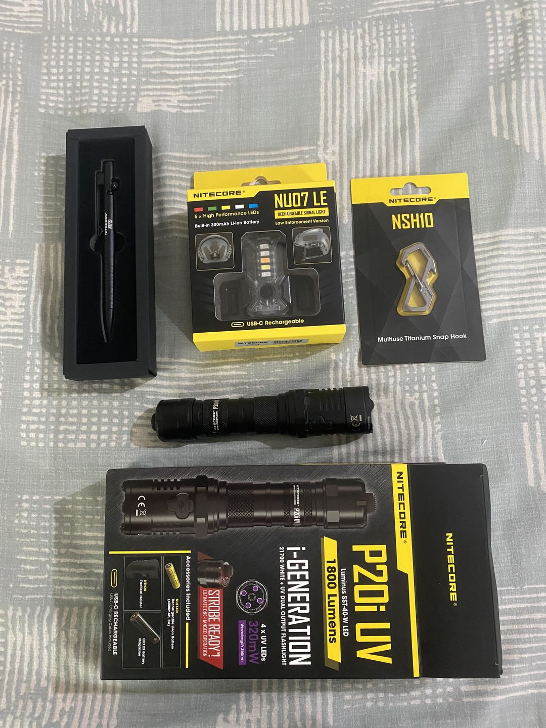 Customer photo review of P20iUV - 1800 lumens (365nm UV) (Bundle)