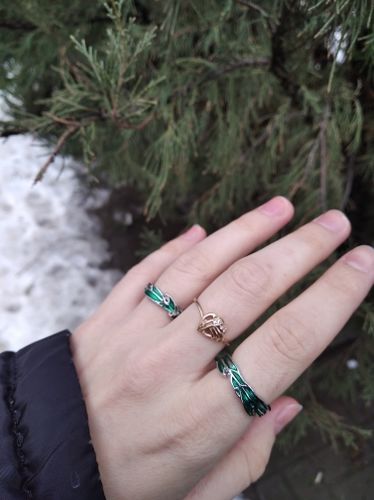 Customer photo review of Paarringe die Liebe zur Natur