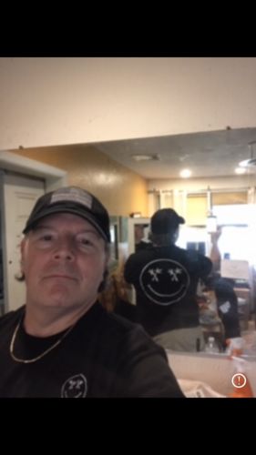 Customer photo review of Salty Smile Tee | Black