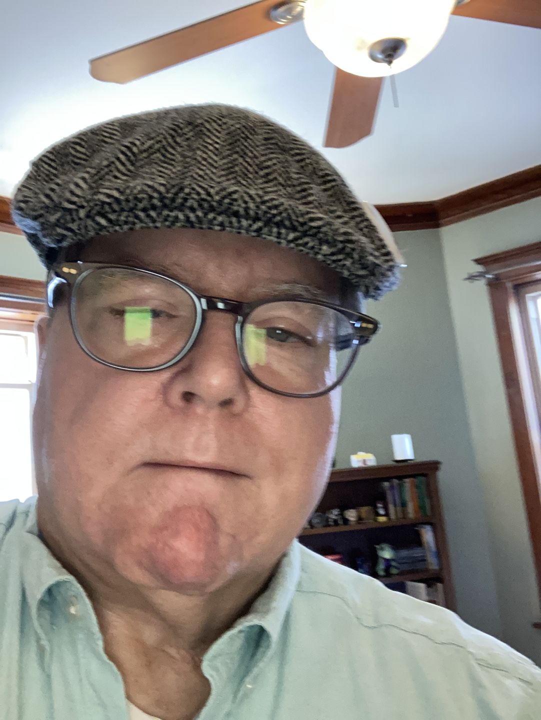 Customer photo review of Donegal Touring Cap - Tweed