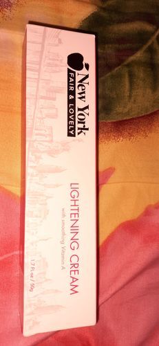 Customer photo review of New York Fair & Lovely Active Brightening Cream 100ml