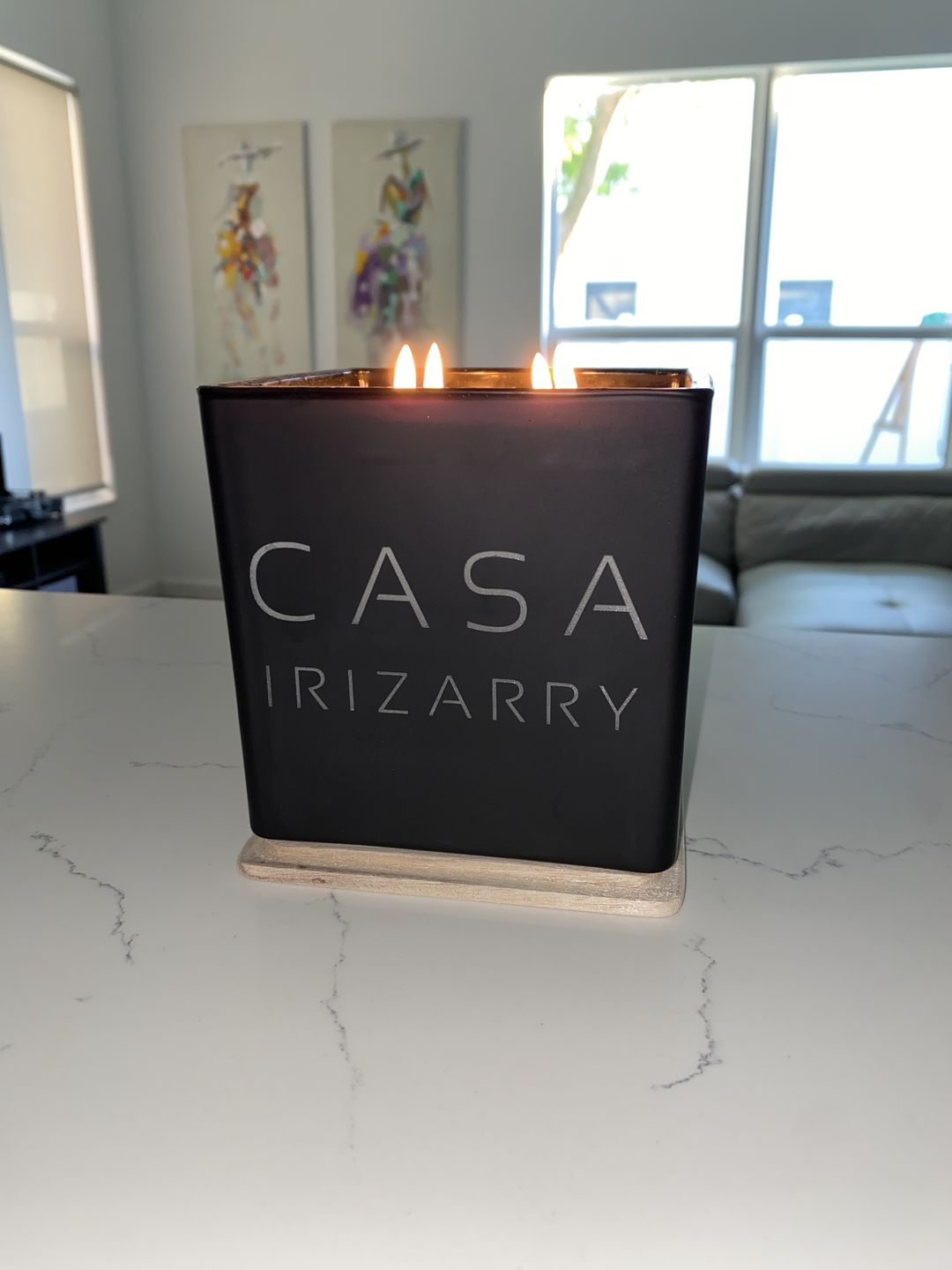 Customer photo review of CASA CANDLE
