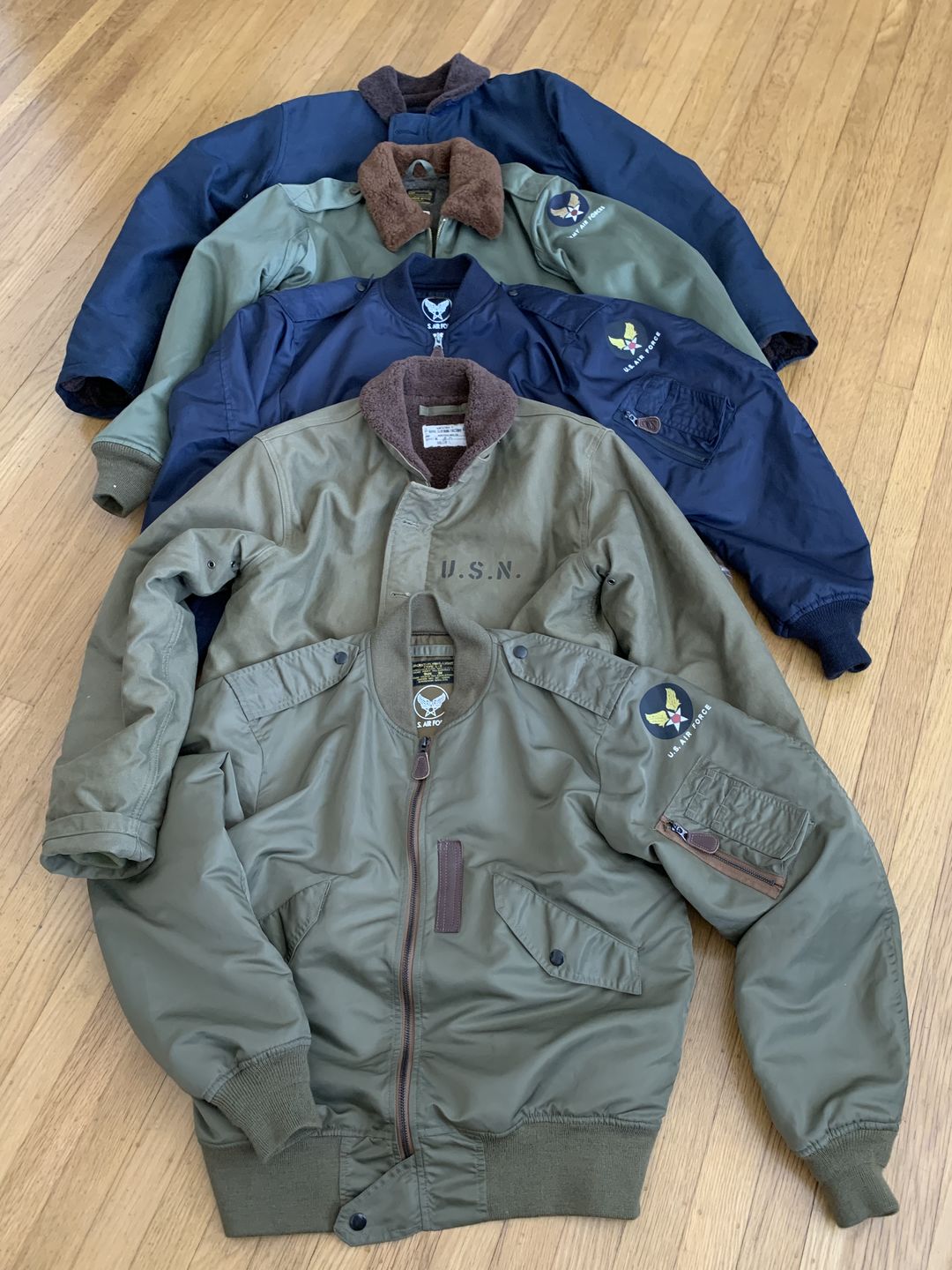 Customer photo review of 1940s US Navy N-1 Deck Jacket - Cost-effective Version