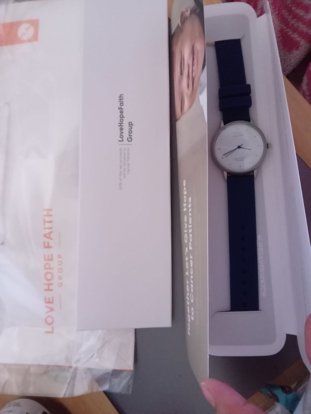 Customer photo review of Life Saver Watch 4.0 – Army Green