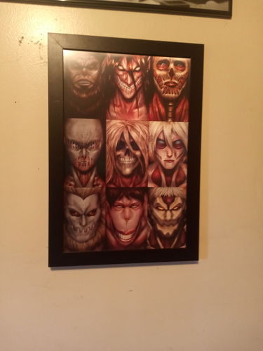 Customer photo review of 3D Transition [9 Titans] Lenticular Print [Pre-Order]