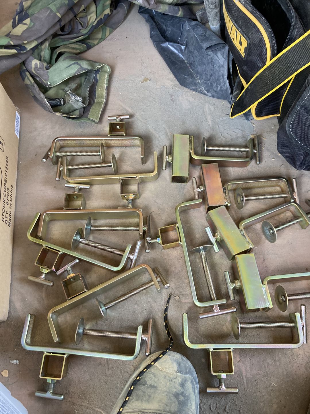 Customer photo review of Block Clamps (pair)