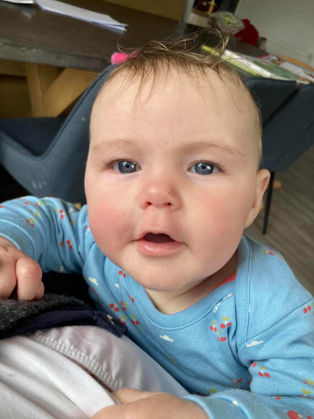 Customer photo review of Cherry Blossom Organic Romper Playsuit