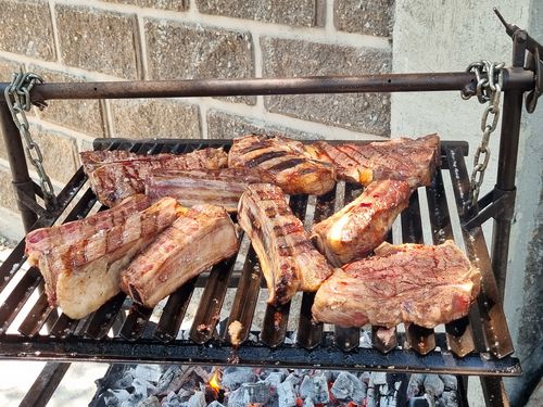 Reseña con foto de un cliente sobre Kit Cavernícola