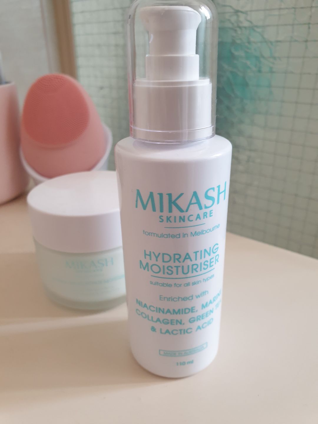 Customer photo review of Hydrating Face Moisturiser
