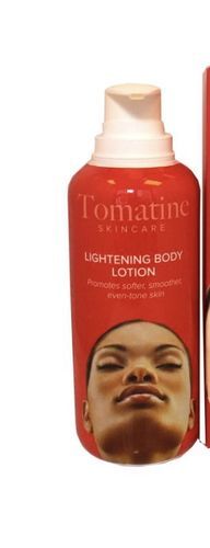 Customer photo review of Tomatine Lightening Body Lotion 400ml