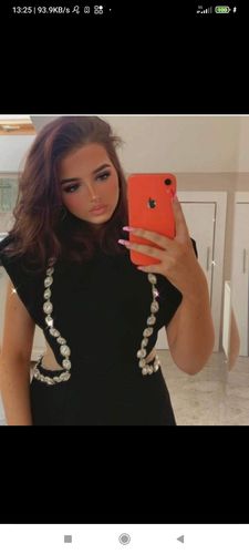 Customer photo review of ZENA Black Diamond  Dress ( Next Day Delivery available  )