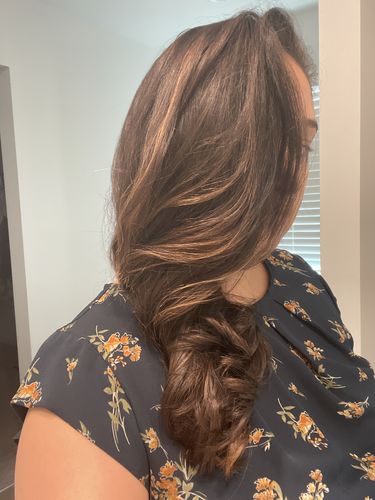 Customer photo review of Growth & Shine Hair Oil
