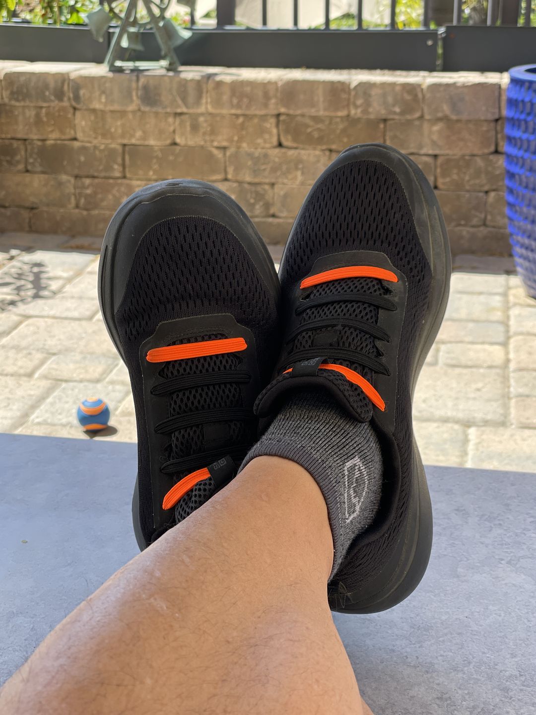 Customer photo review of U-Lace Slims - Black
