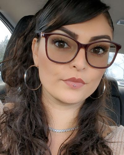 Customer photo review of Thin Cuban link choker