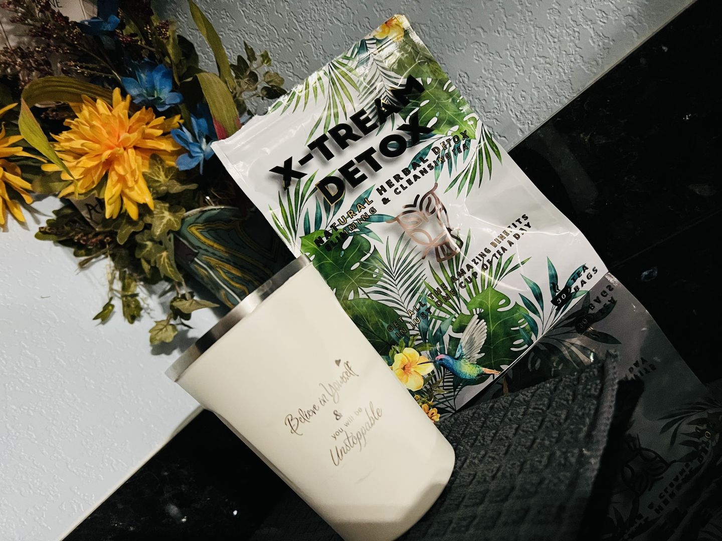 Customer photo review of ( ORIGINAL) X-TREAM DETOX TEA 1 BAG 30 DAY SUPPLY ( STRONGER VERSION ) MANGO