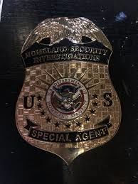 Customer photo review of US HSI Homeland Security Investigations Special Agent Badge Solid Copper Replica Movie Props
