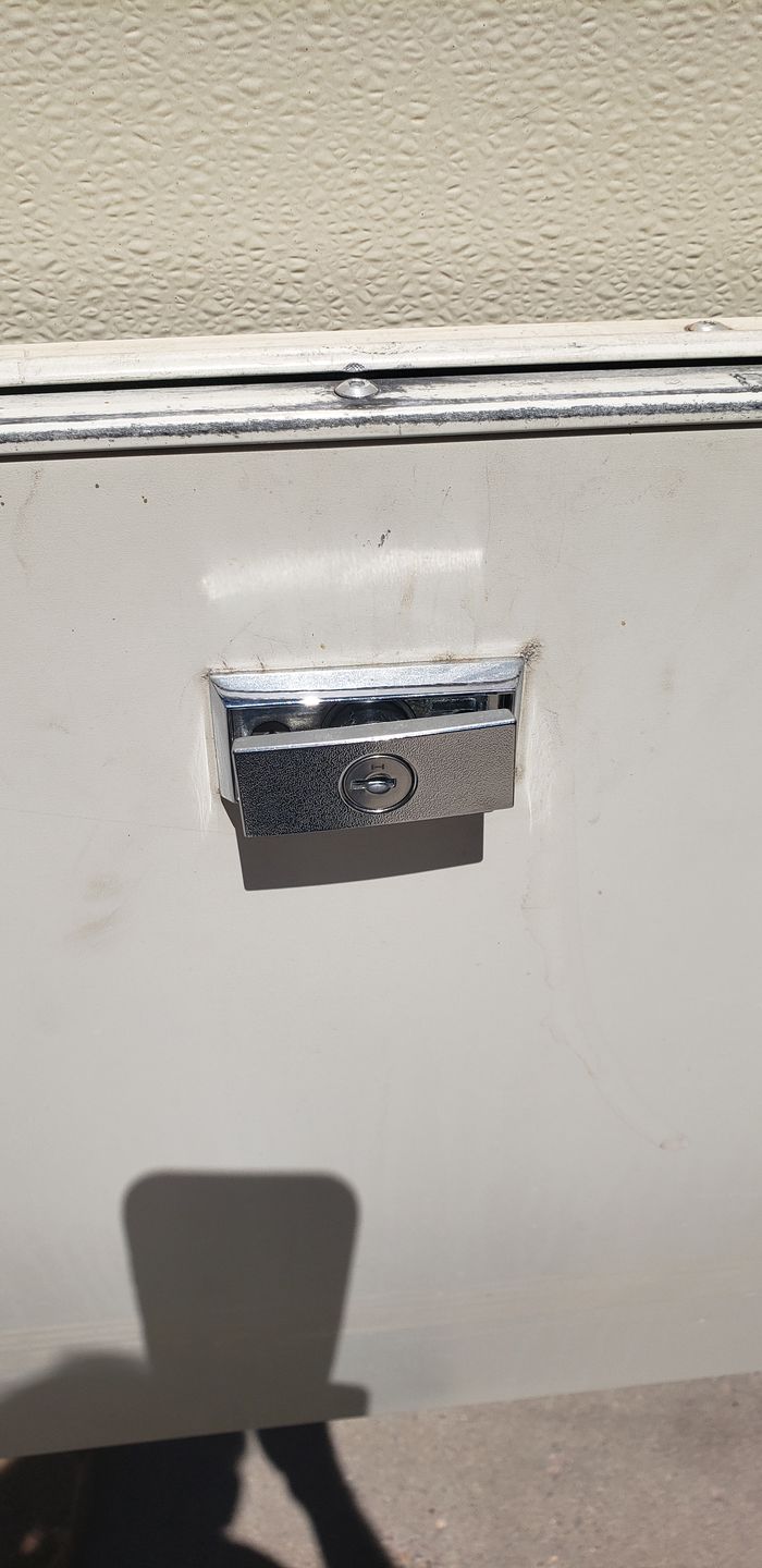 Customer photo review of Access Door Lock