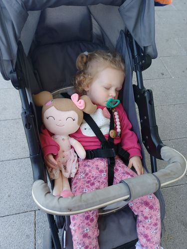 Customer photo review of Leyadoll Personalized Name Doll (Strawberry) with Gift Bag