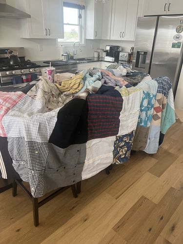 Customer photo review of Classic T-Shirt Blanket