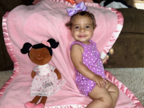 Customer photo review of Personalized Strawberry Girl