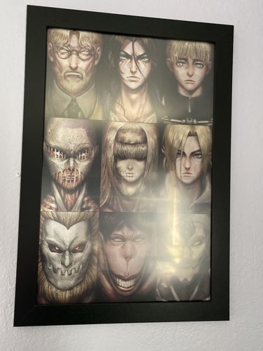 Customer photo review of 3D Transition [9 Titans] Lenticular Print [Pre-Order]