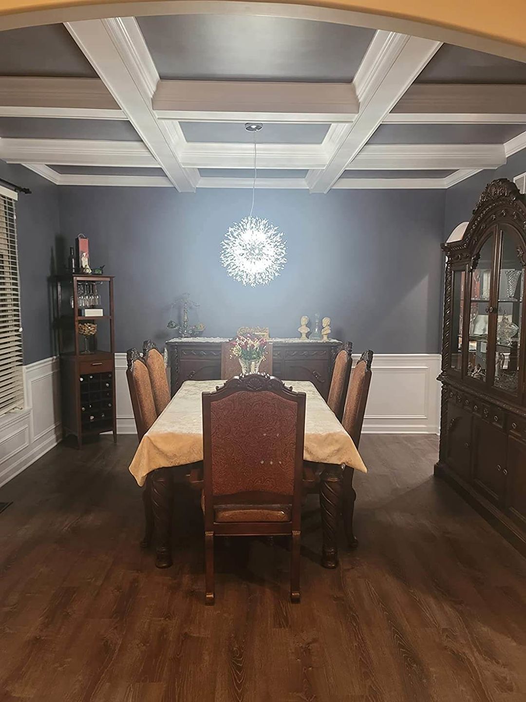 Customer photo review of Modern Crystal Sputnik Chandelier