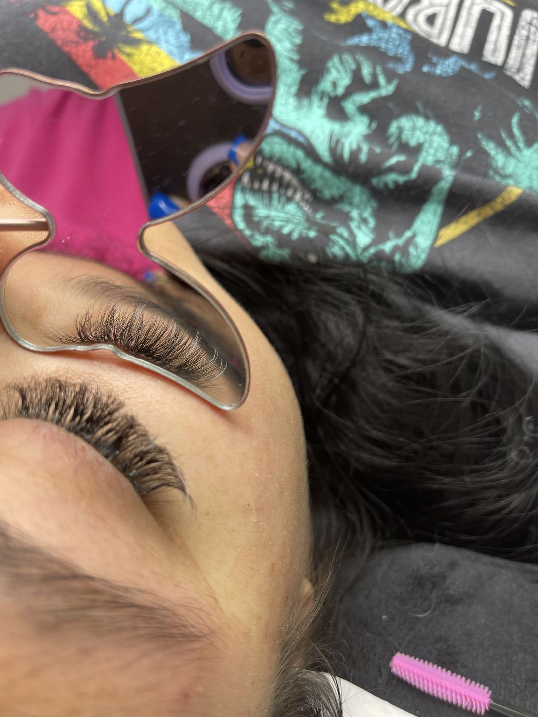 Customer photo review of VELOUR LASH ADHESIVE