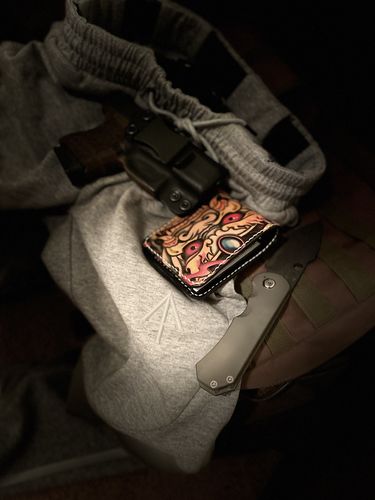 Customer photo review of Hundred Ghosts™ Handcrafted Japanese Leather Wallet (50% OFF)